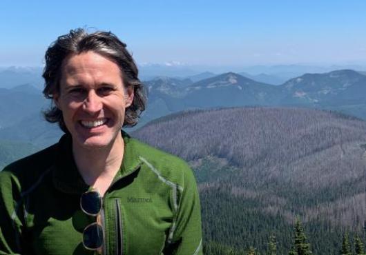 Patrick McNeal on a mountain