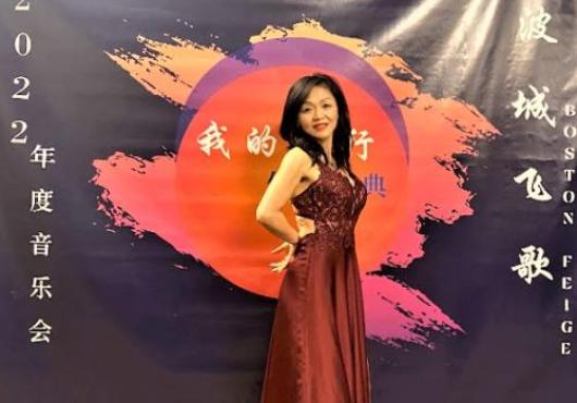 Sophia Xu at a formal event
