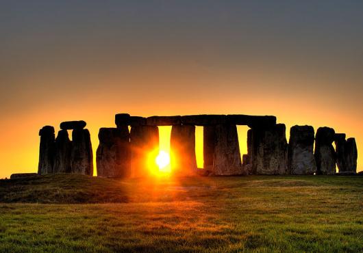 Stonehenge at sunrise