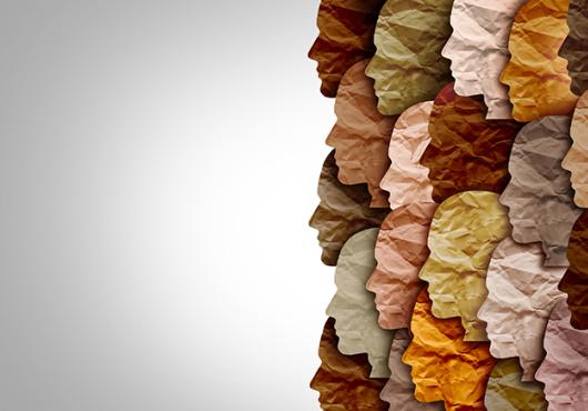 Artistic rendering of multicultural diverse society - Getty Images