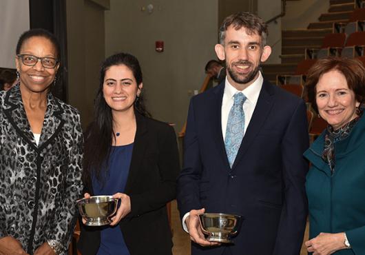 From left: Joan Reede, Soha Ashrafi, Thomas Fleenor and Lisa Muto. Image: Rick Groleau
