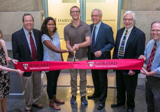 Student study and collaboration center ribbon cutting ceremony