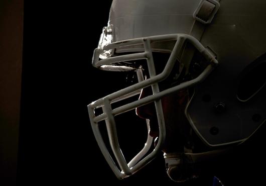 photo of a football helmet