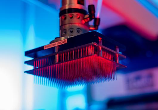 photo of high-throughput screening equipment