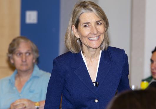 Amy Edmondson, the Novartis Professor of Leadership and Management at Harvard Business School leads a case-based workshop for the HMS community on leadership in the face of ambiguous risk.