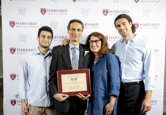 Dr. Krauss with award
