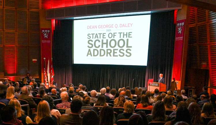 Auditorium filled with people for the 2025 State of the School Address