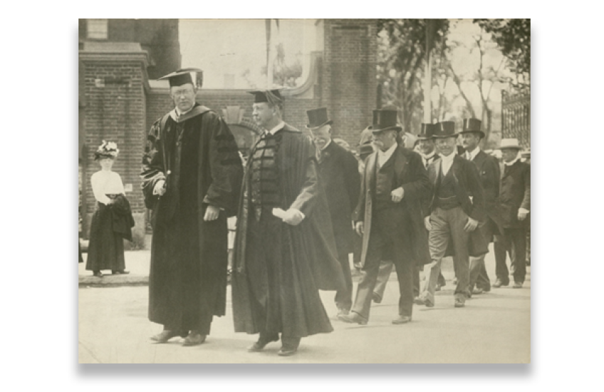 commencement procession