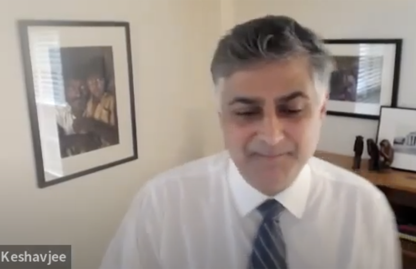 Title card for a video of the GHSM 150th Symposia: Pandemics in the 21st Century: A Biosocial Understanding