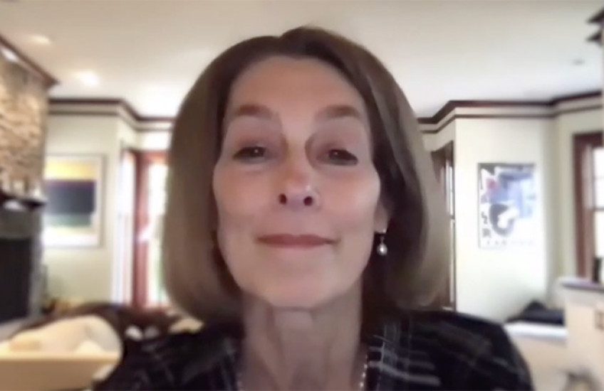 screengrab of glimcher from video