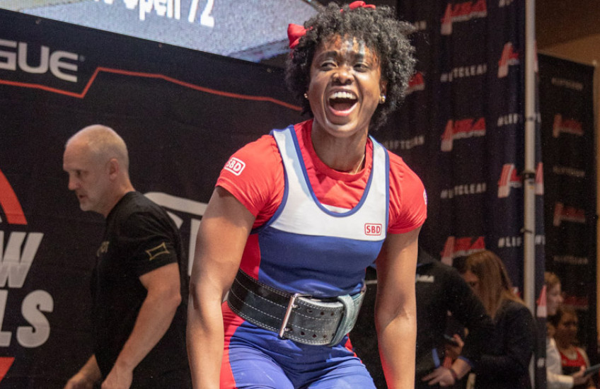 Mehida Rojas-Alexandre in competition