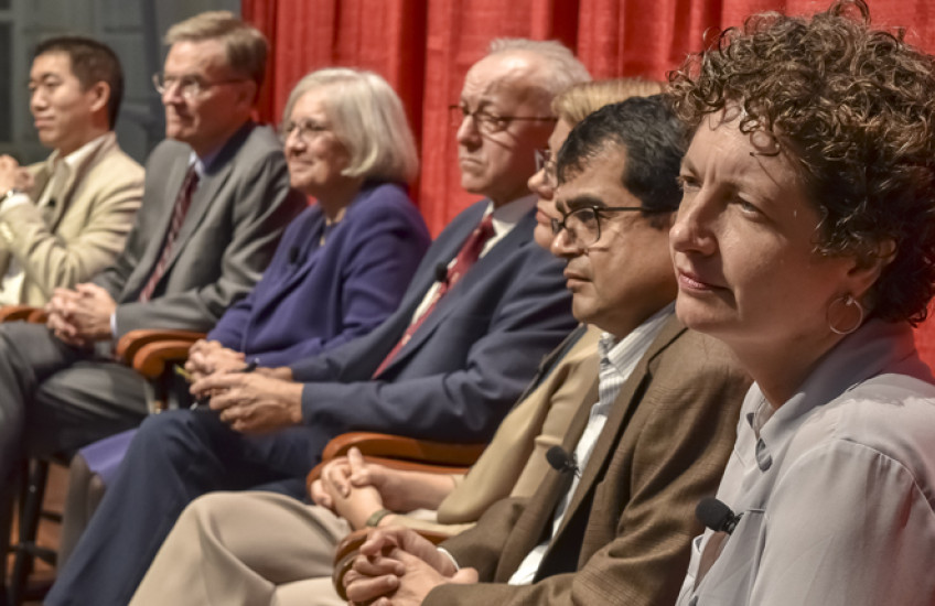 Panelists on stage