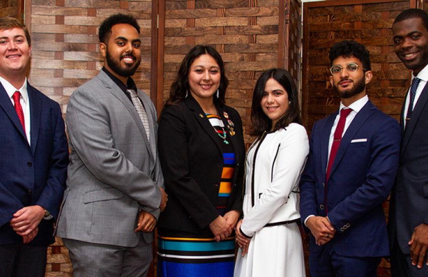 The six 2018 VRIP medical student interns