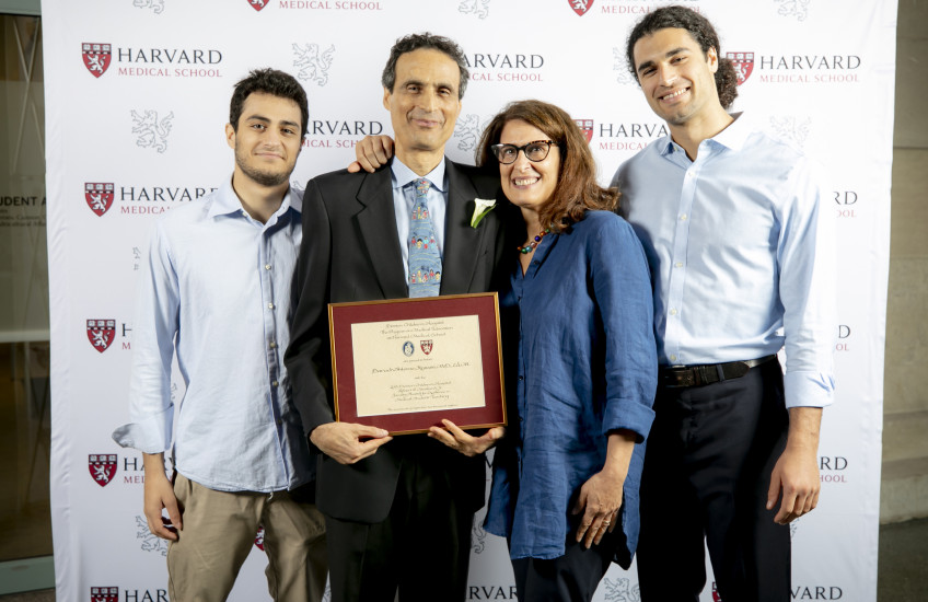 Dr. Krauss with award