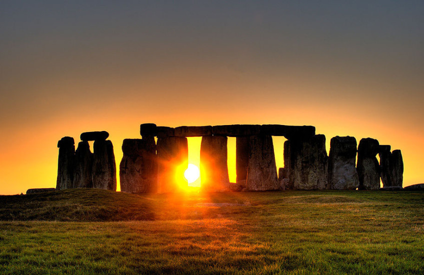 Stonehenge at sunrise