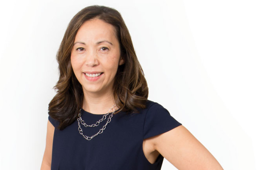 A headshot of Marcia Haigis against a white background