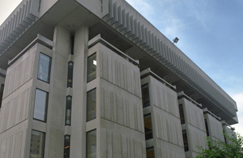 Exterior view of Countway Library
