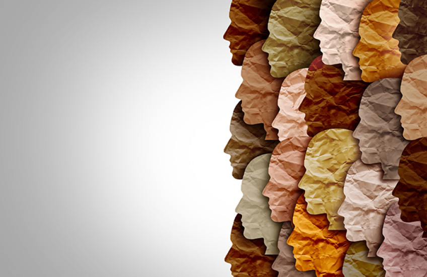 Artistic rendering of multicultural diverse society - Getty Images