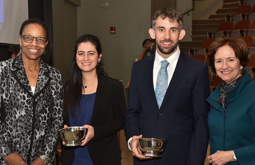 From left: Joan Reede, Soha Ashrafi, Thomas Fleenor and Lisa Muto. Image: Rick Groleau