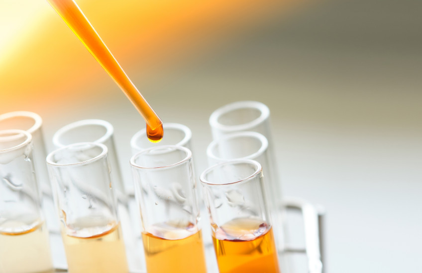 test tubes and a pipette