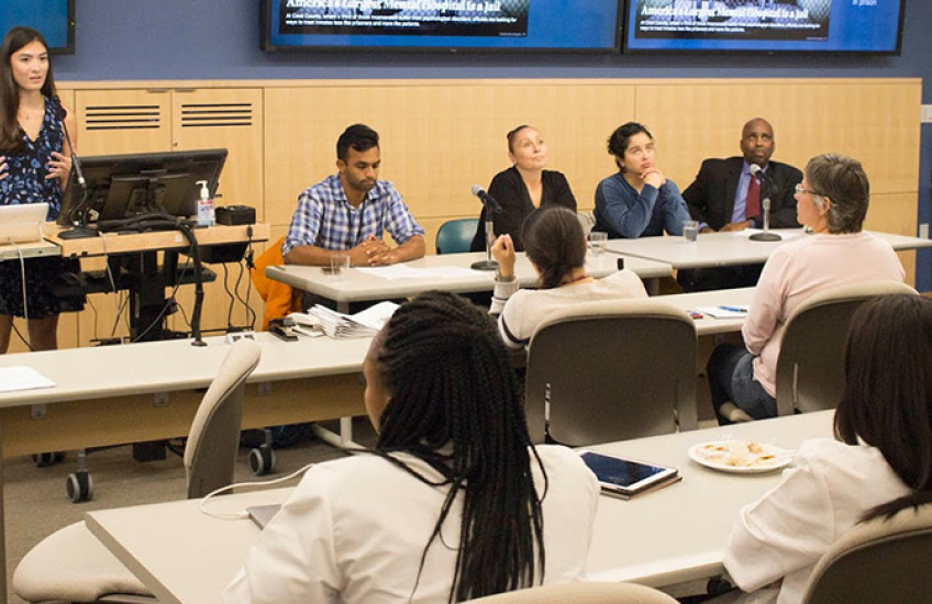 panel with incarcerated persons