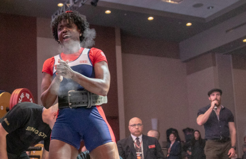 Mehida Rojas-Alexandre in competition