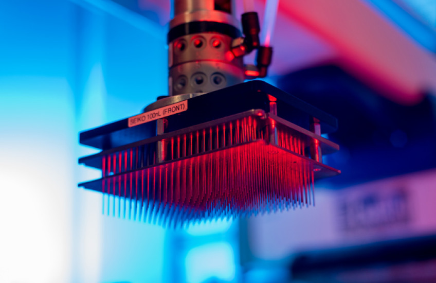 photo of high-throughput screening equipment