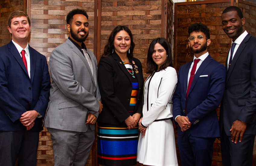 The six VIRP medical student interns