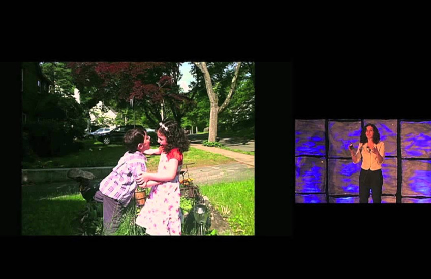 Galit Lahav refers to a picture of children