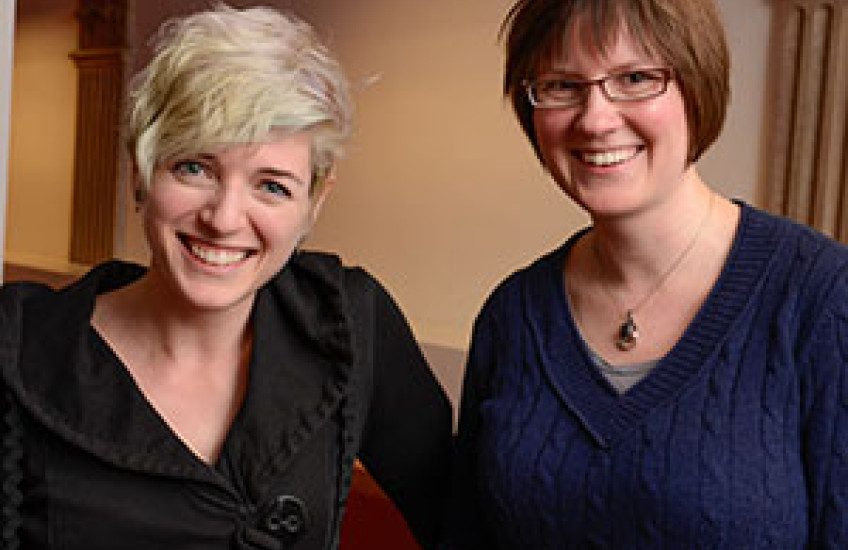 Kristin Krukenberg and Jessica Polka