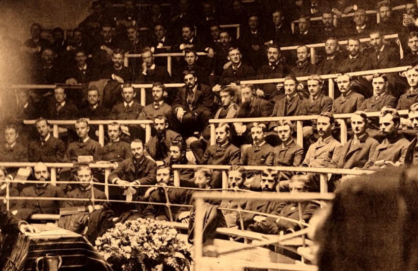 Doctor's in a lecture hall