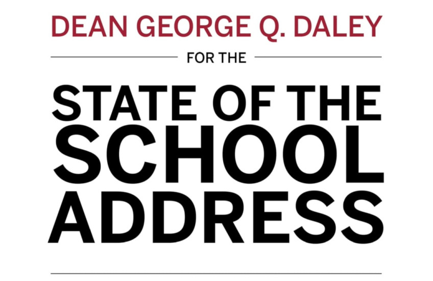 Dean Daley's State of the School Address