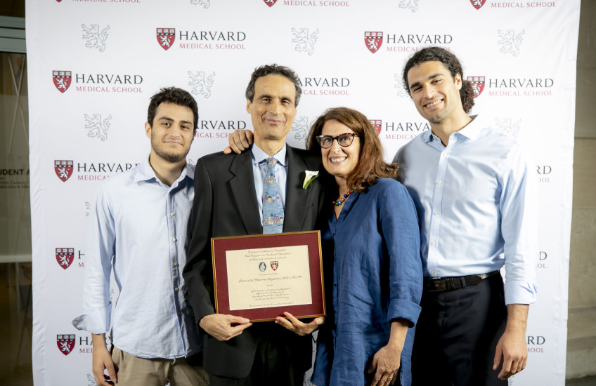 Dr. Krauss with award
