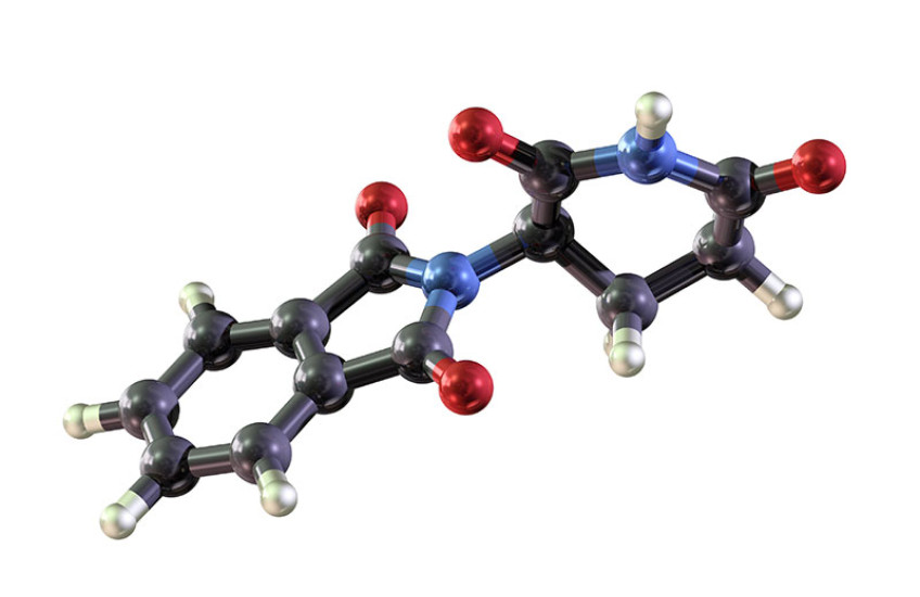 Thalidomide molecule 