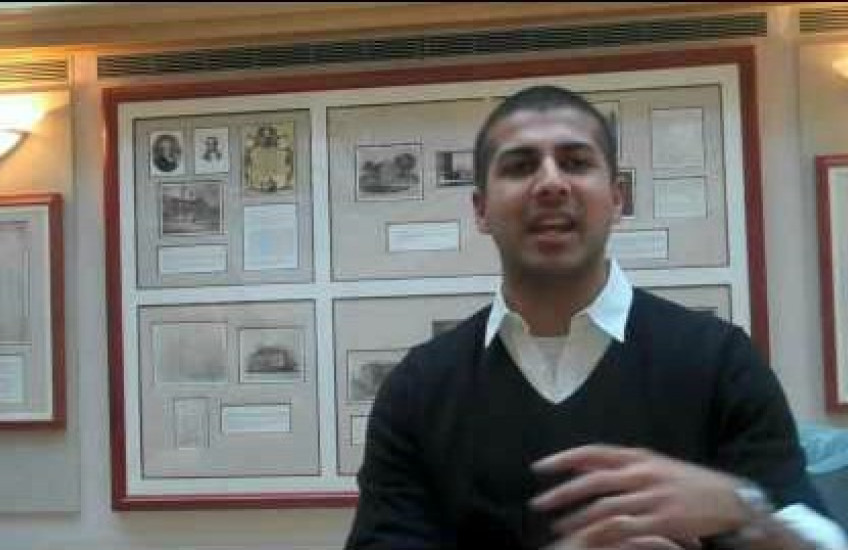 A student talks about his hopes for 2011