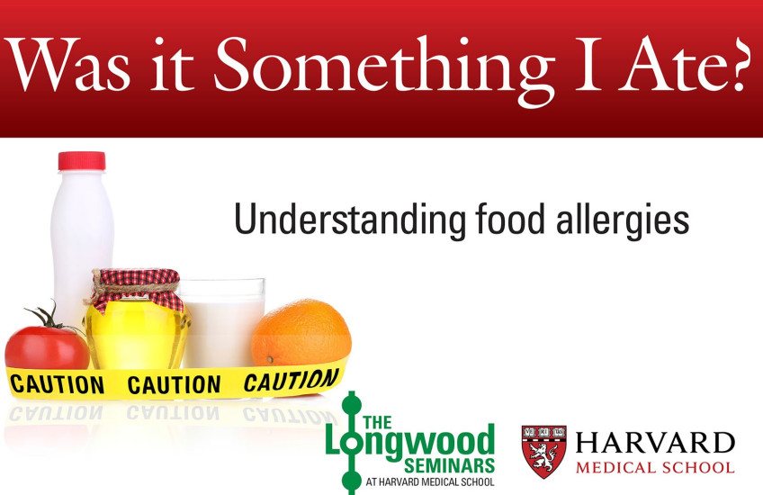 Food wrapped by caution tape