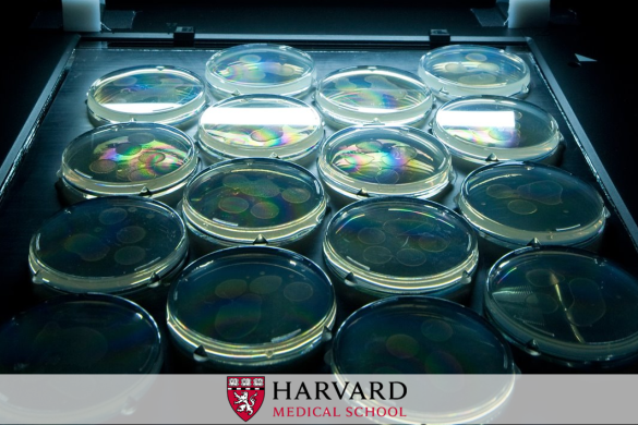 A stock photo of Petri dishes.