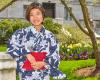 Ryoko Hamaguchi on the HMS Quad in her kimono