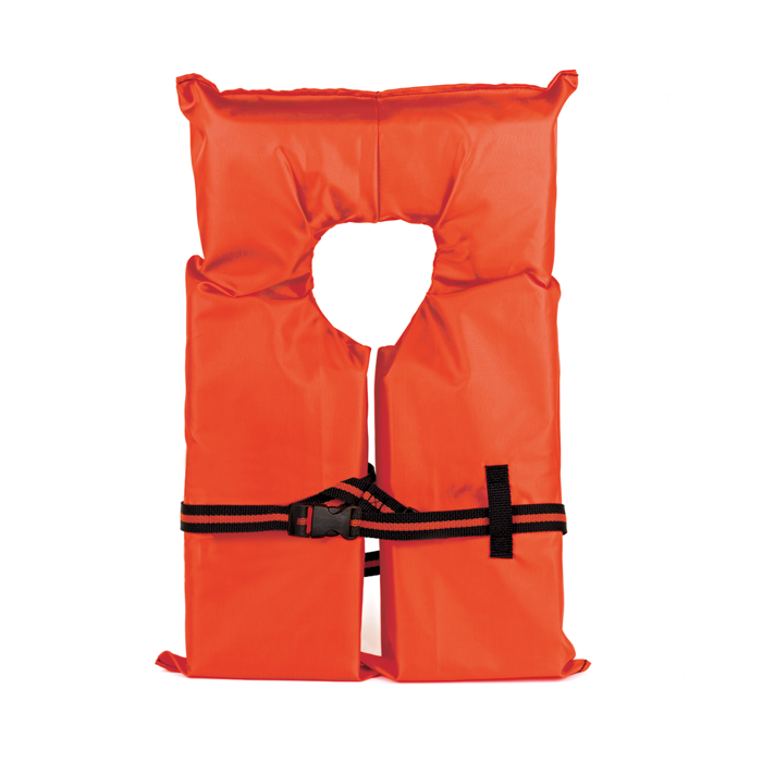 orange life vest