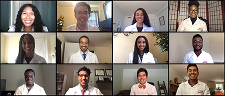 2020 PPSP Scholars gather online for final reflection forum.